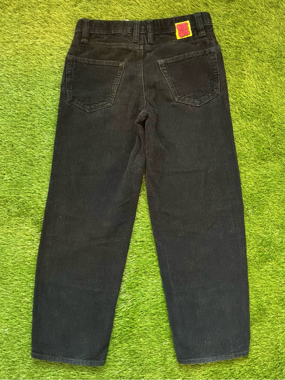 Empyre Black Corduroy Baggy Pants Size 26 - Picture 2 of 2